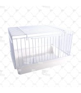 Bañera Confort B008 Con puerta (STA Soluzioni) Perfecto para la higiene de tus pájaros