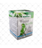 Antiestrés "Winner Stress Mix" Manitoba: Complemento nutricional rico en Triptófano y Vitamina C para pájaros.