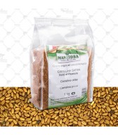 Camelina Sativa (Manitoba)1 kg, Semillas complementarias para la mejorar dieta de pájaros